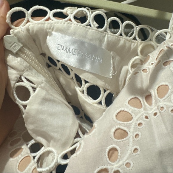 Zimmermann white midi dress - Picture 2 of 11